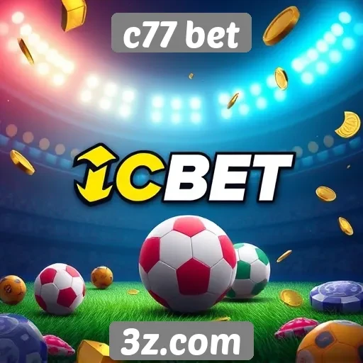 Variedade de jogos oferecidos pelo c77 bet
